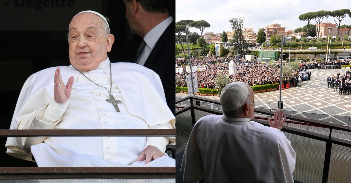 pope-francis-makes-first-public-appearance-after-weeks-long-hospital-stay ആശുപത്രിയിൽ നിന്നു വത്തിക്കാനിലെ ഔദ്യോഗികവസതിയിലേക്കു ഫ്രാൻസിസ് മാർപാപ്പ മടങ്ങിയെത്തി. Image Credit: Instagram/franciscus