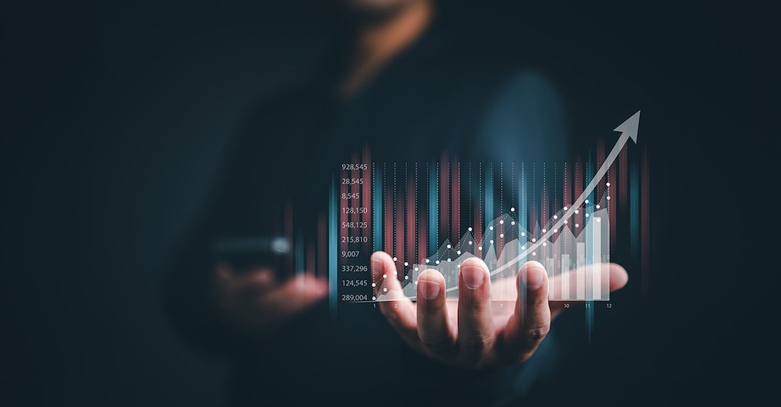 Stock Market up Photo Credit: shutterstock/LookerStudio